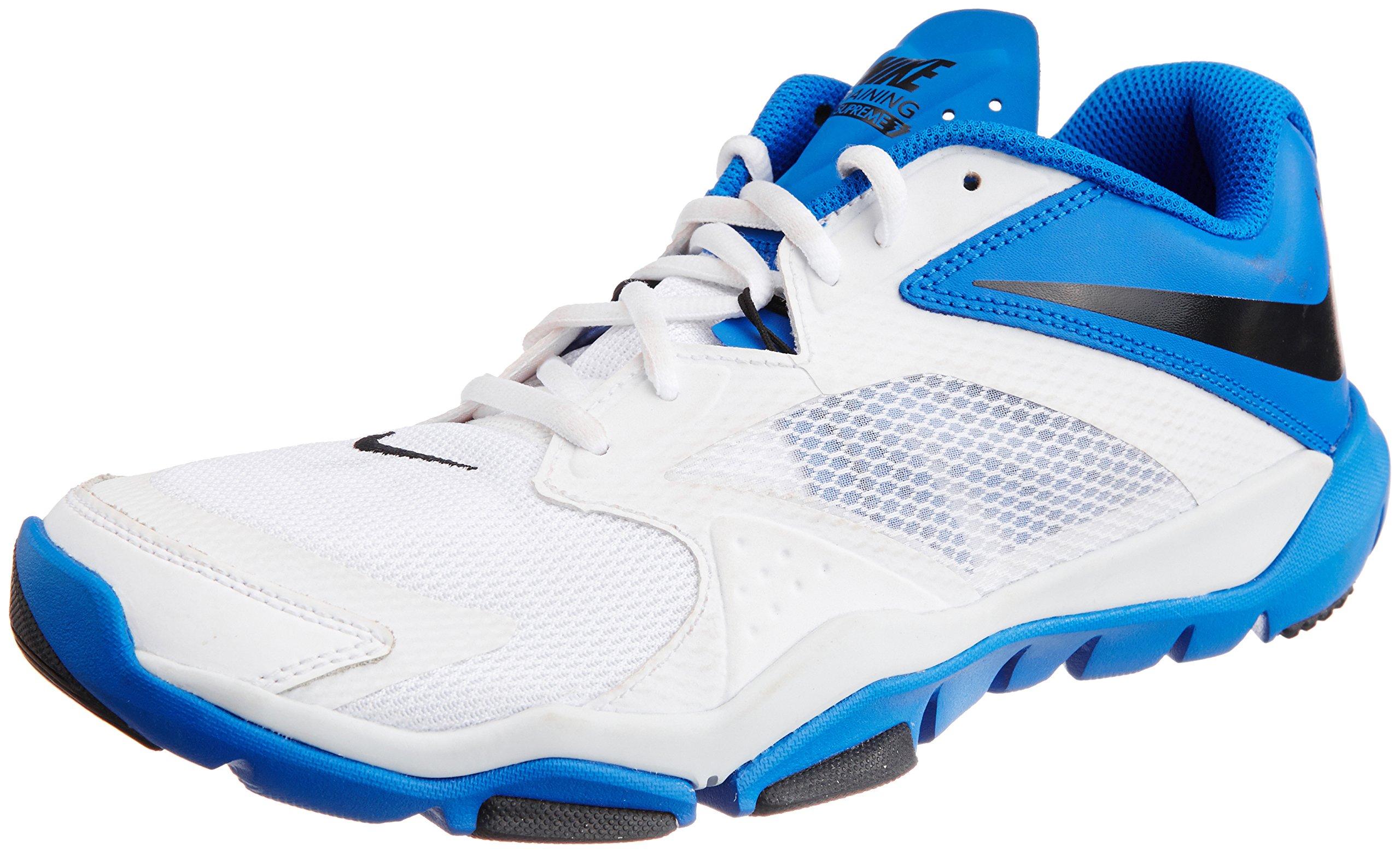 Nike Men's Flex Supreme TR 3 Running Shoe White/Black/Hyper Cobalt Nike Men's Flex Supreme TR 3 Running Shoe White/Black/Hyper Cobalt